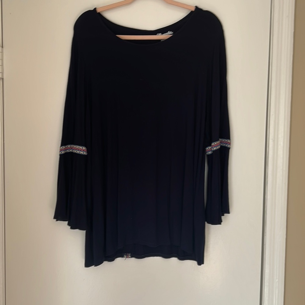 Wrangler XL bell sleeve shirt